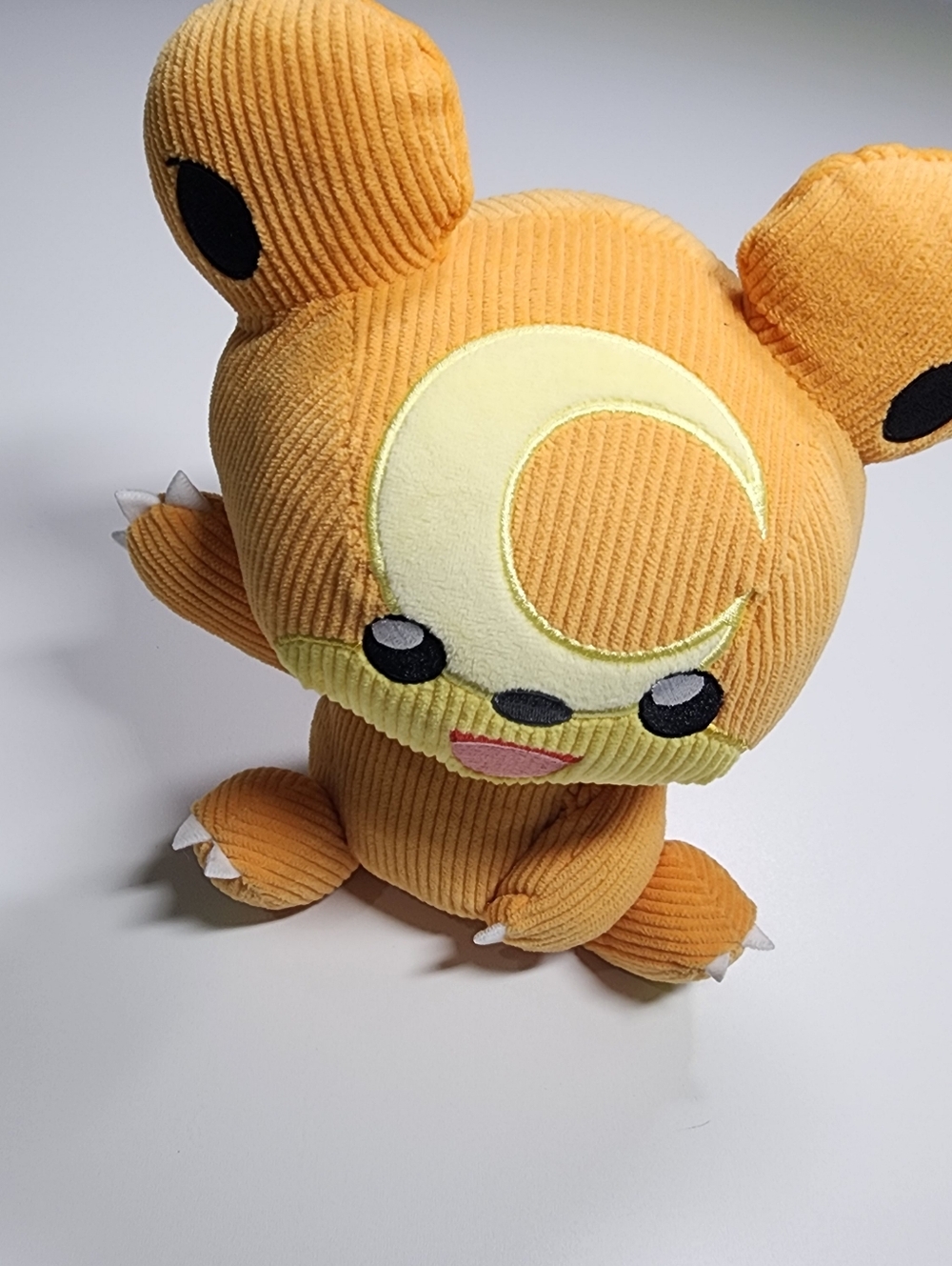 Pokémon Teddiursa Plush 9" Corduroy Stuffed Cute Collectible Soft Anime Plush